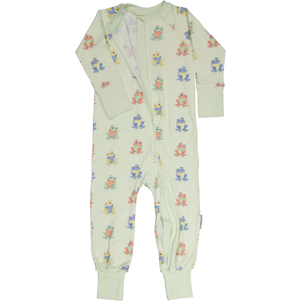 Bambu pyjamas Groda Grön 74/80