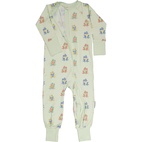 Bambu pyjamas Groda Grön 74/80
