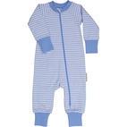 Two way zip pyjamas Light blue/blue  50/56