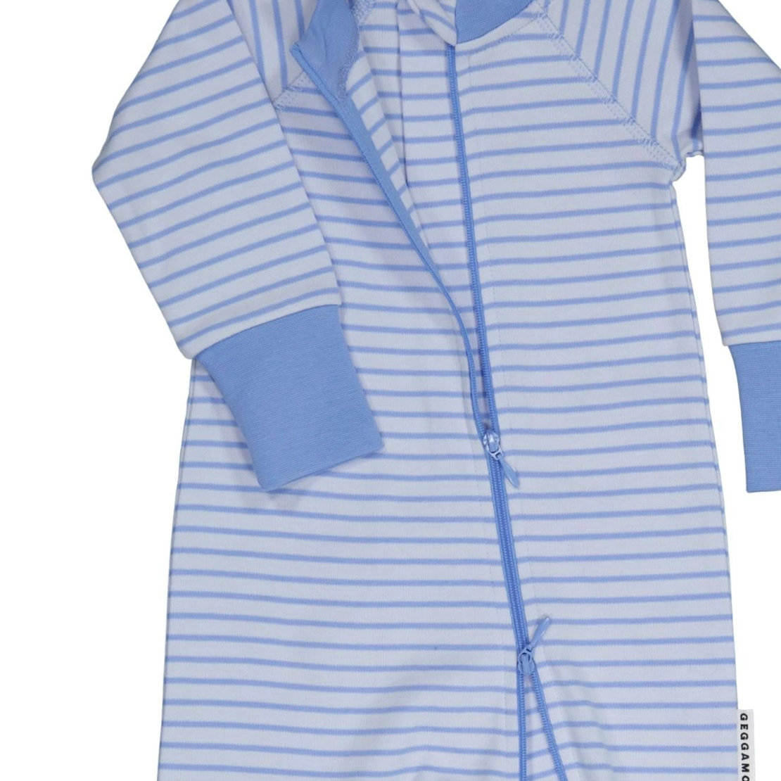 Two way zip pyjamas Light blue/blue  62/68