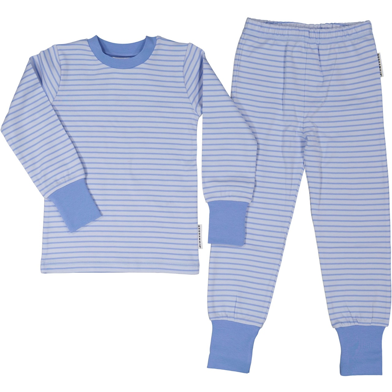 Pyjamas tvådelad Ljusblå/blå  74/80