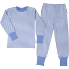 Pyjamas tvådelad Ljusblå/blå  74/80