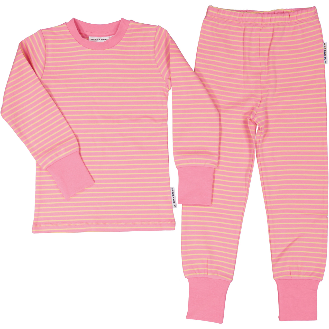 Two pcs pyjamas Pink/yellow  98/104