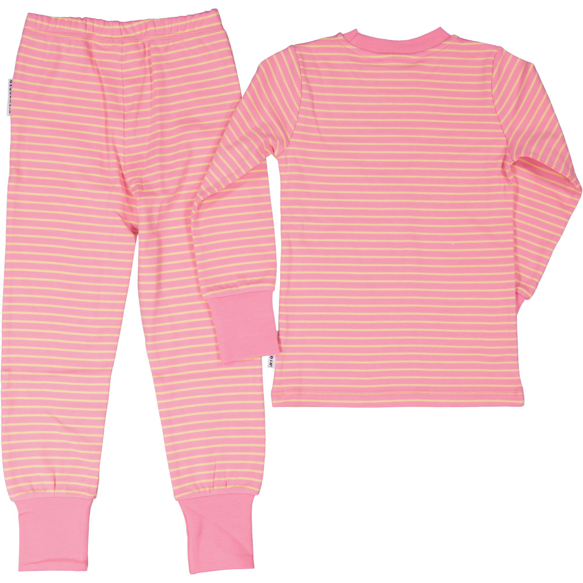 Kaheosaline pidžaama roosa/yellow