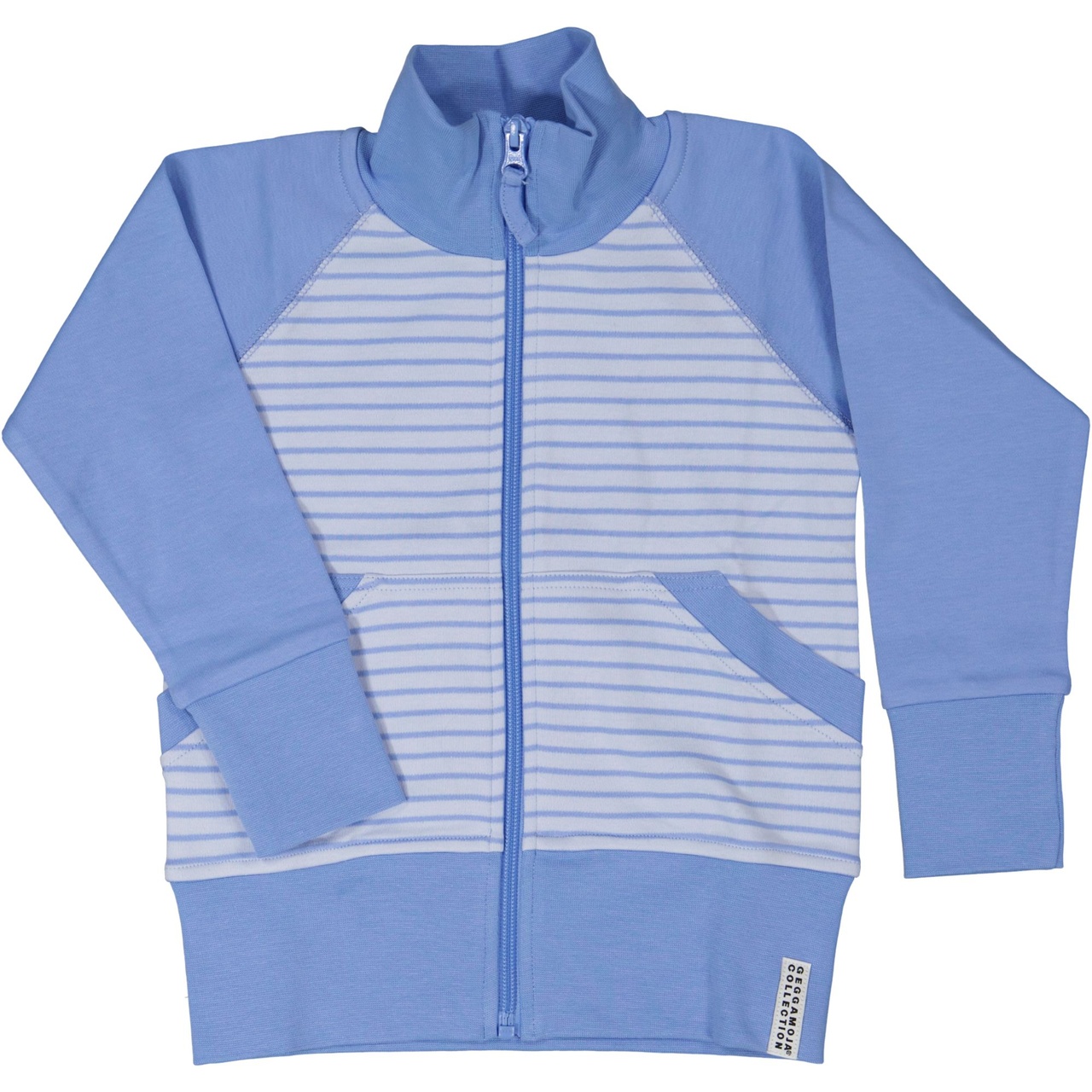 Zip sweater Light blue/blue