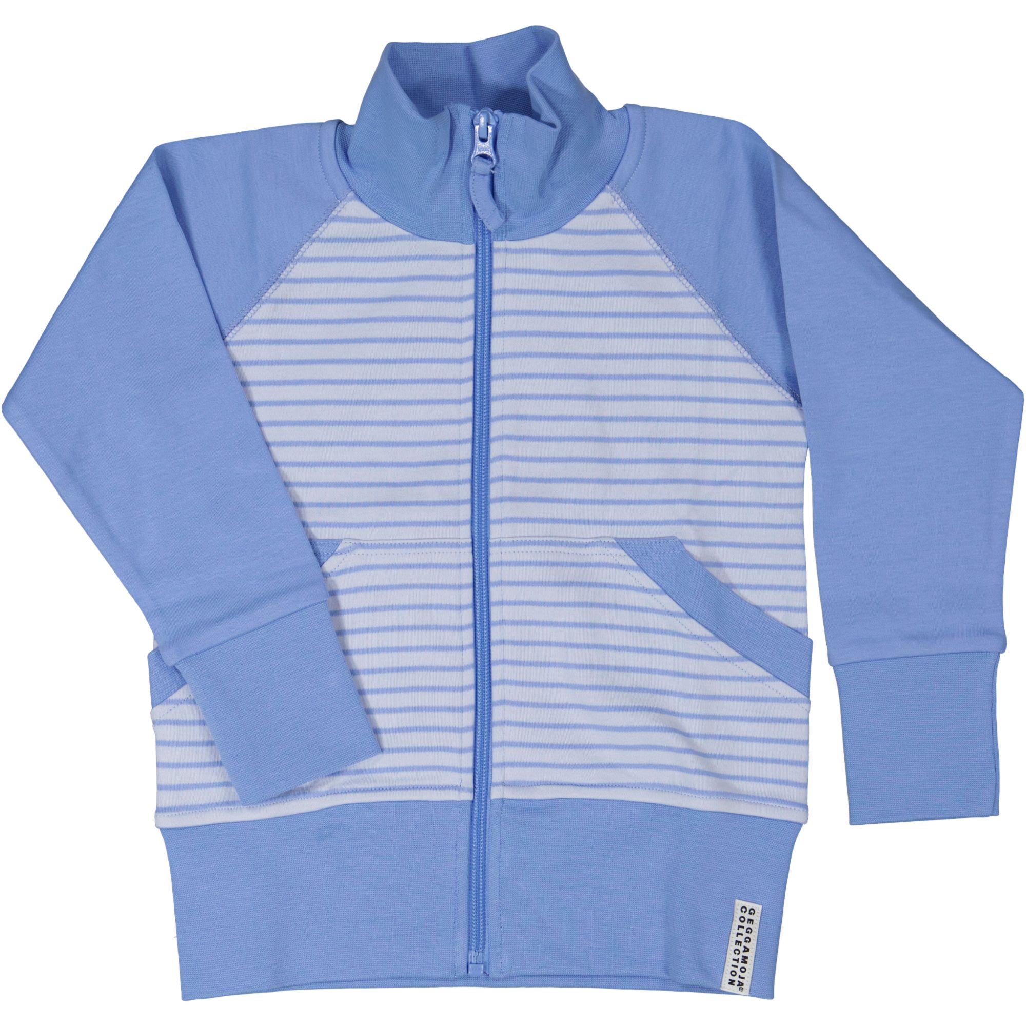 Zip sweater Light blue/blue