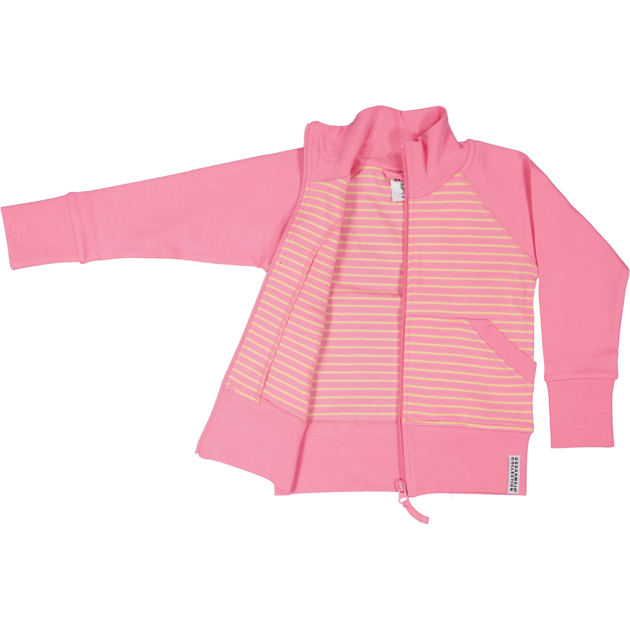 Zip sweater Pink/yellow  134/140