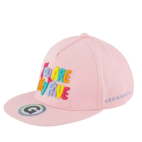 Skate cap my fave Light pink