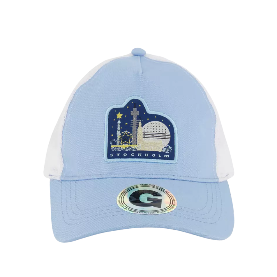 Baseball cap Stockholm Light blue  8y-Adult