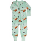 Mamma Mu two way zip pyjamas Sky mint 79 86/92