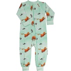 Mamma Mu two way zip pyjamas Sky mint 79 98/104