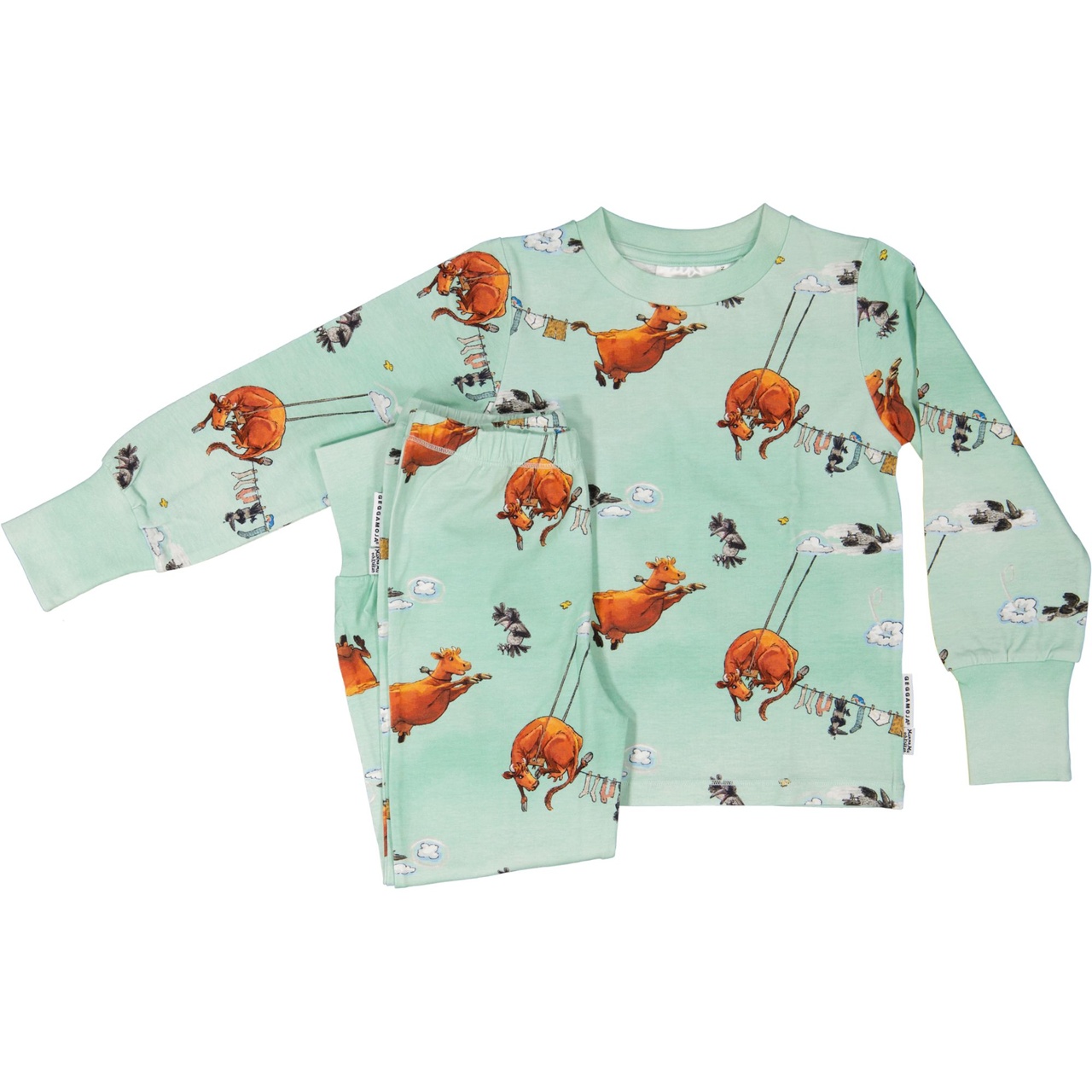 Mamma Mu two piece pyjamas Sky mint 79 122/128