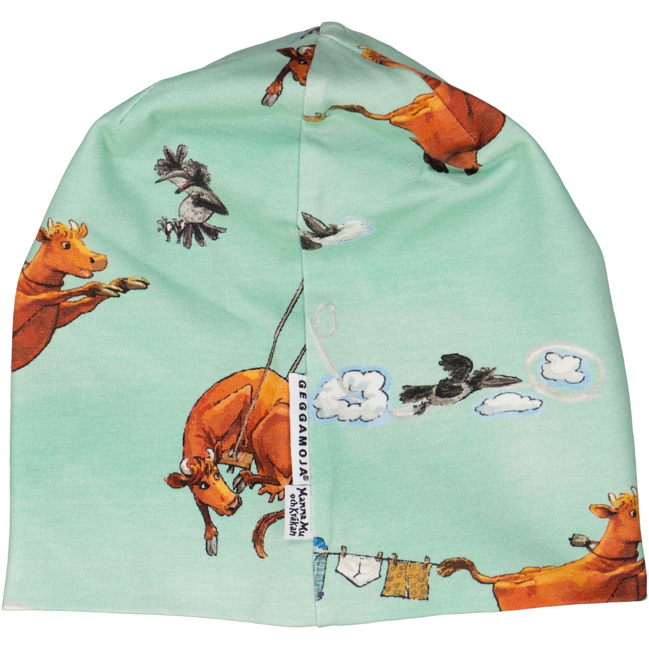Mössa Mamma Mu och Kråkan Mint XXS 6-12 m