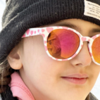 Aurinkolasit kids 2-6 y - Pink/White