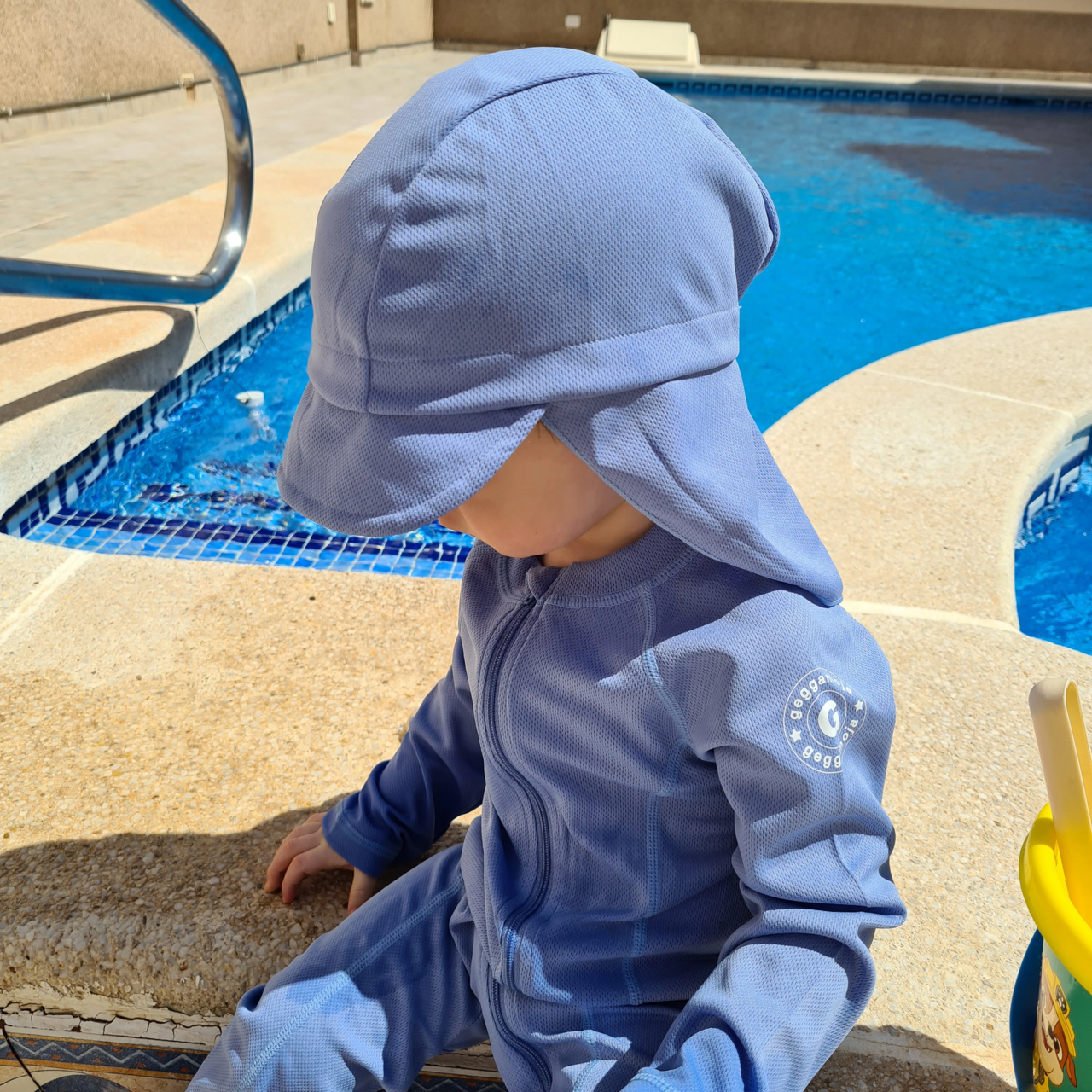 UV Hat Blue 0-4M