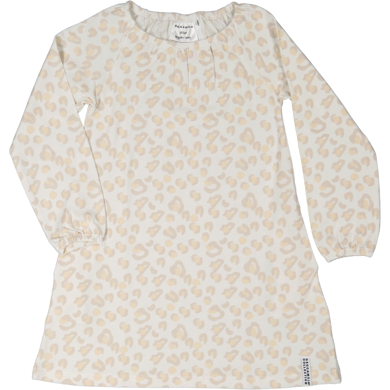 Bamboo Mekko Soft beige leo 98/104