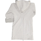 Bathrobe Kids Classic Grey/Grey-white