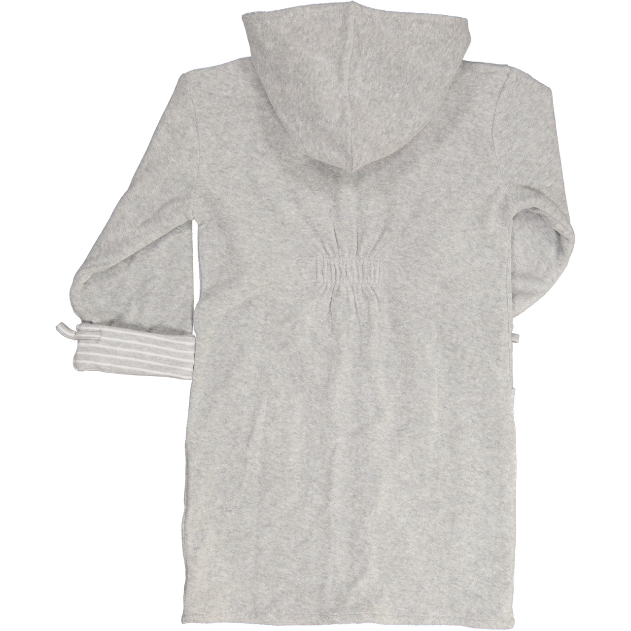 Bathrobe Kids Classic Grey/Grey-white  98/104