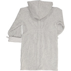 Bathrobe Kids Classic Grey/Grey-white  134/140