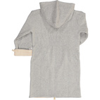 Bathrobe Kids Classic Grey/beige-offw  74/80