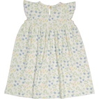 Bamboo flounce dress Leo colored