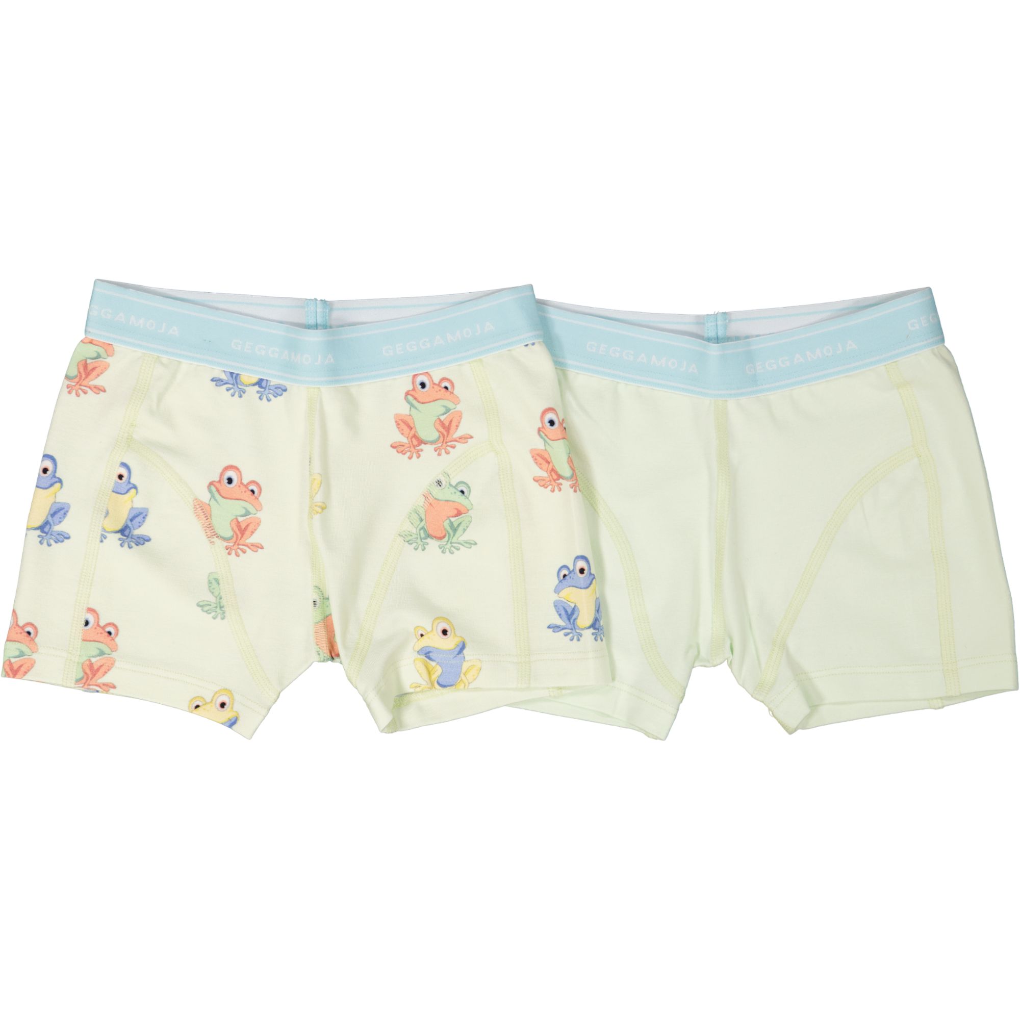 Bambu boxer 2-pack Groda Grön