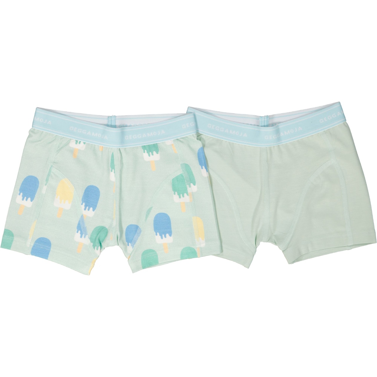 Bamboo boxer 2-pack Ice cream mint  134/140