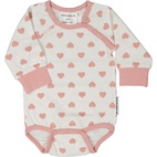 Body L.S Pink heart  74/80