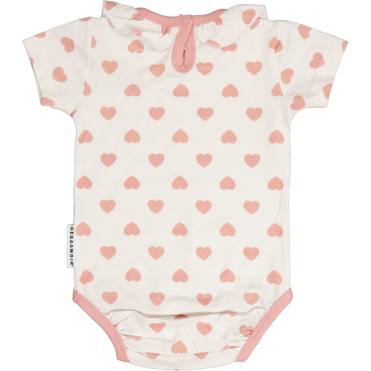 Body S.S Pink heart  62/68