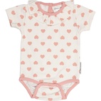Body S.S Pink heart  62/68