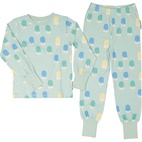 Bamboo two pcs pyjamas Ice cream mint  146/152
