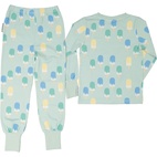 Bamboo two pcs pyjamas Ice cream mint  146/152