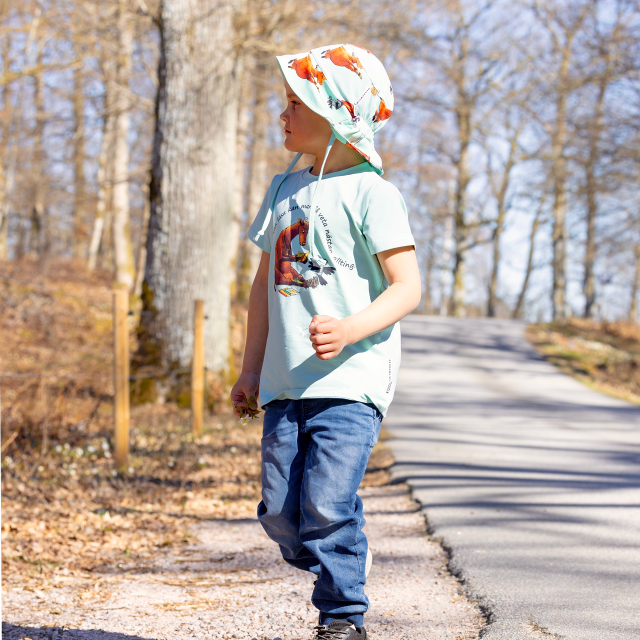 Solhatt Mamma Mu och Kråkan Mint 4-10M