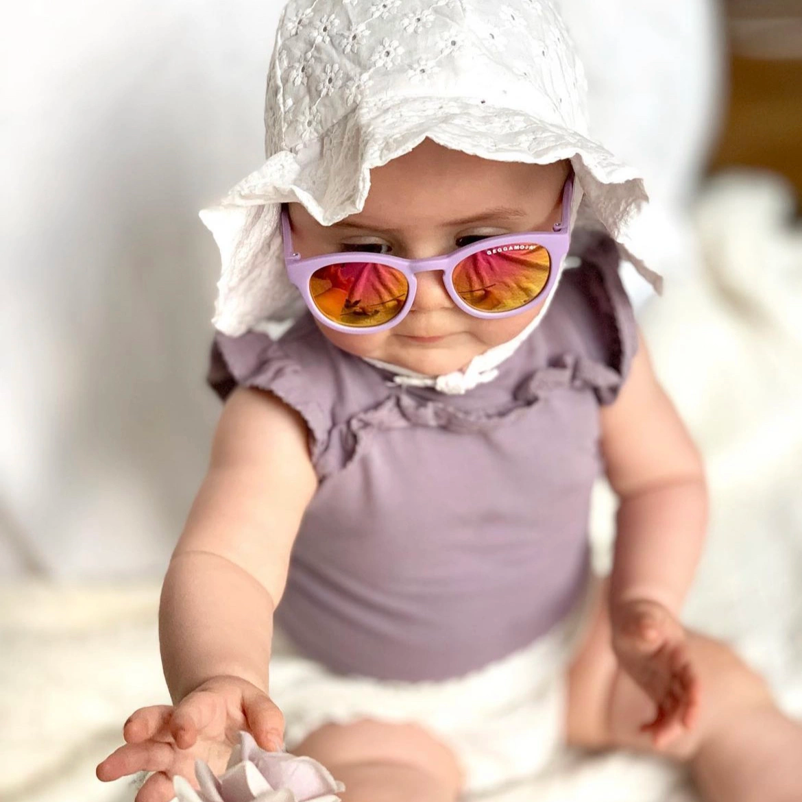 Solglasögon Baby 0-1,5  år Lila