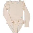 UV-Swim suit L.S Soft beige  110/116