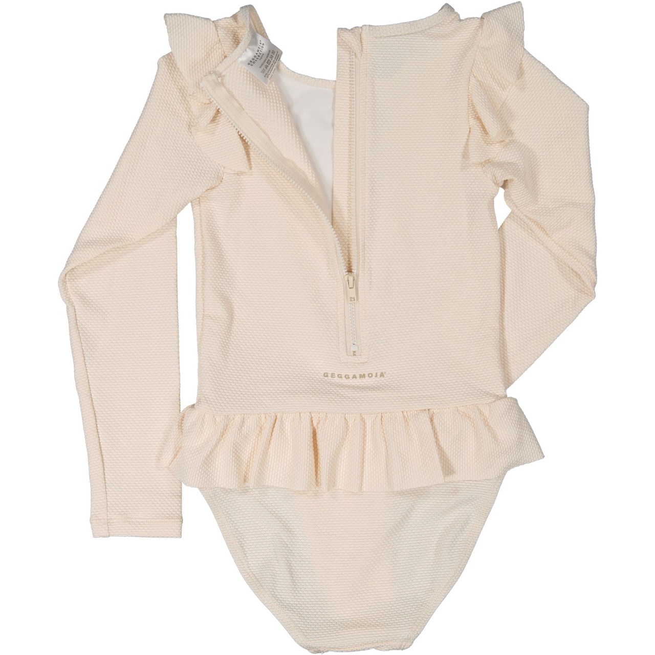 UV-Swim suit L.S Soft beige  110/116