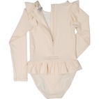 UV-Swim suit L.S Soft beige  122/128