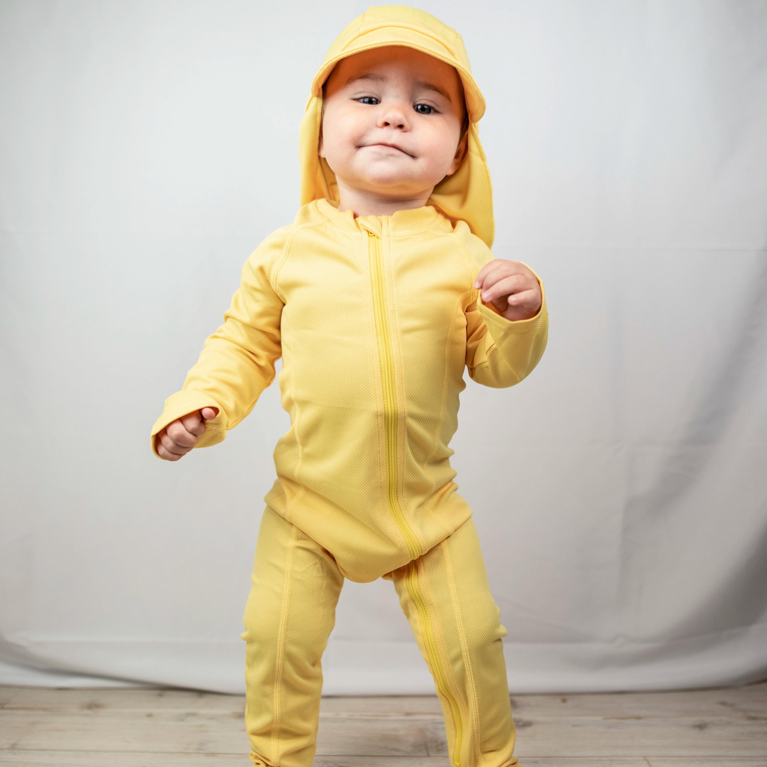 UV Baby suit Yellow