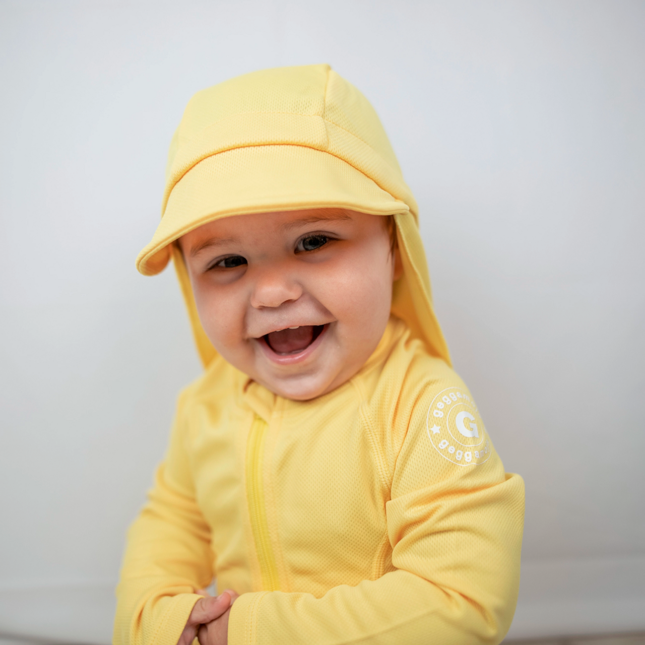 UV Baby suit Yellow  62/68