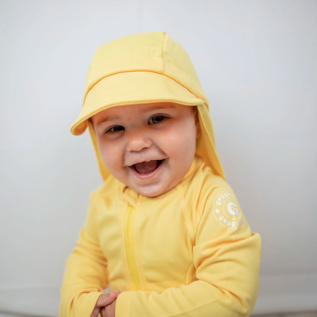 UV Hat Yellow  2-6Y