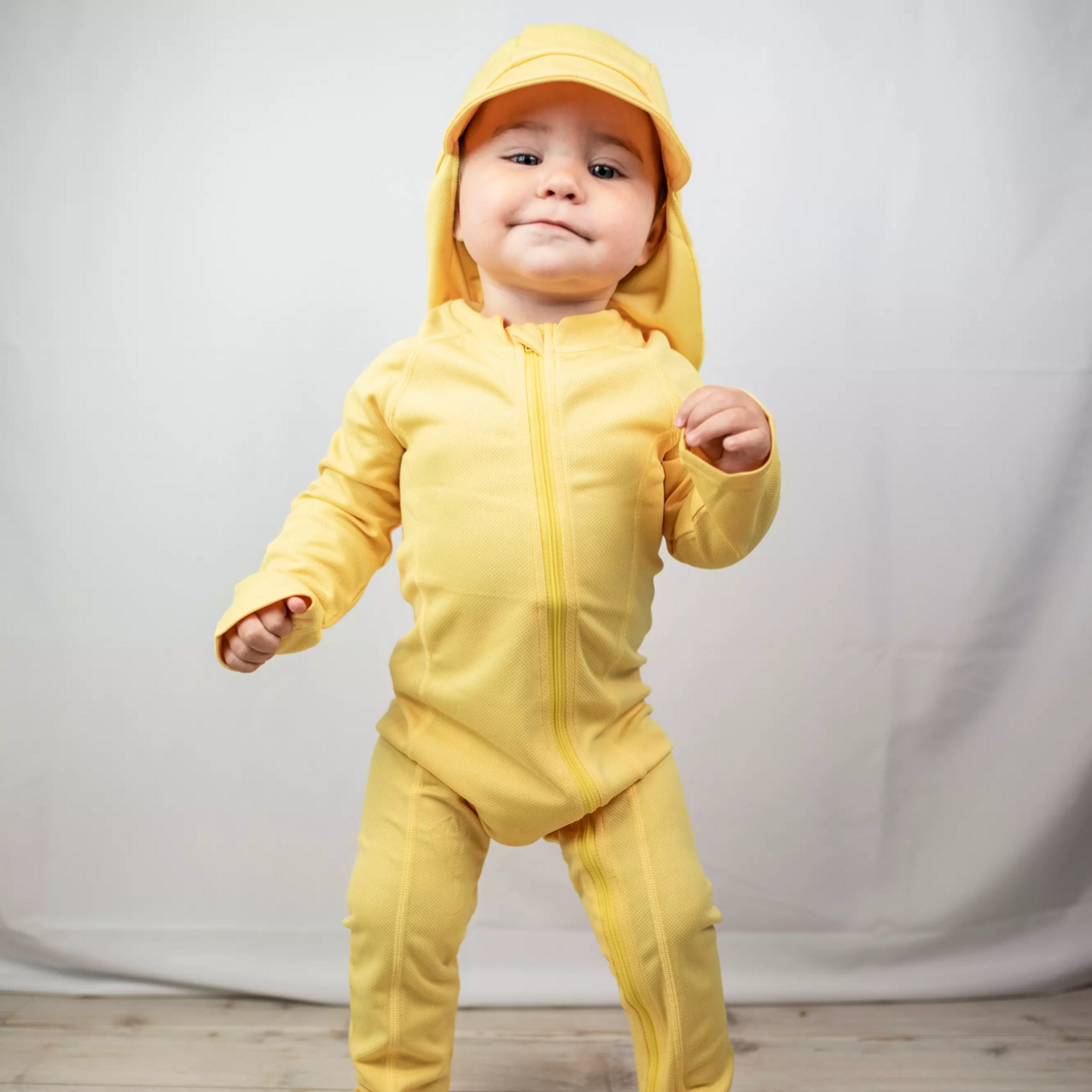 UV Hat Yellow  2-6Y