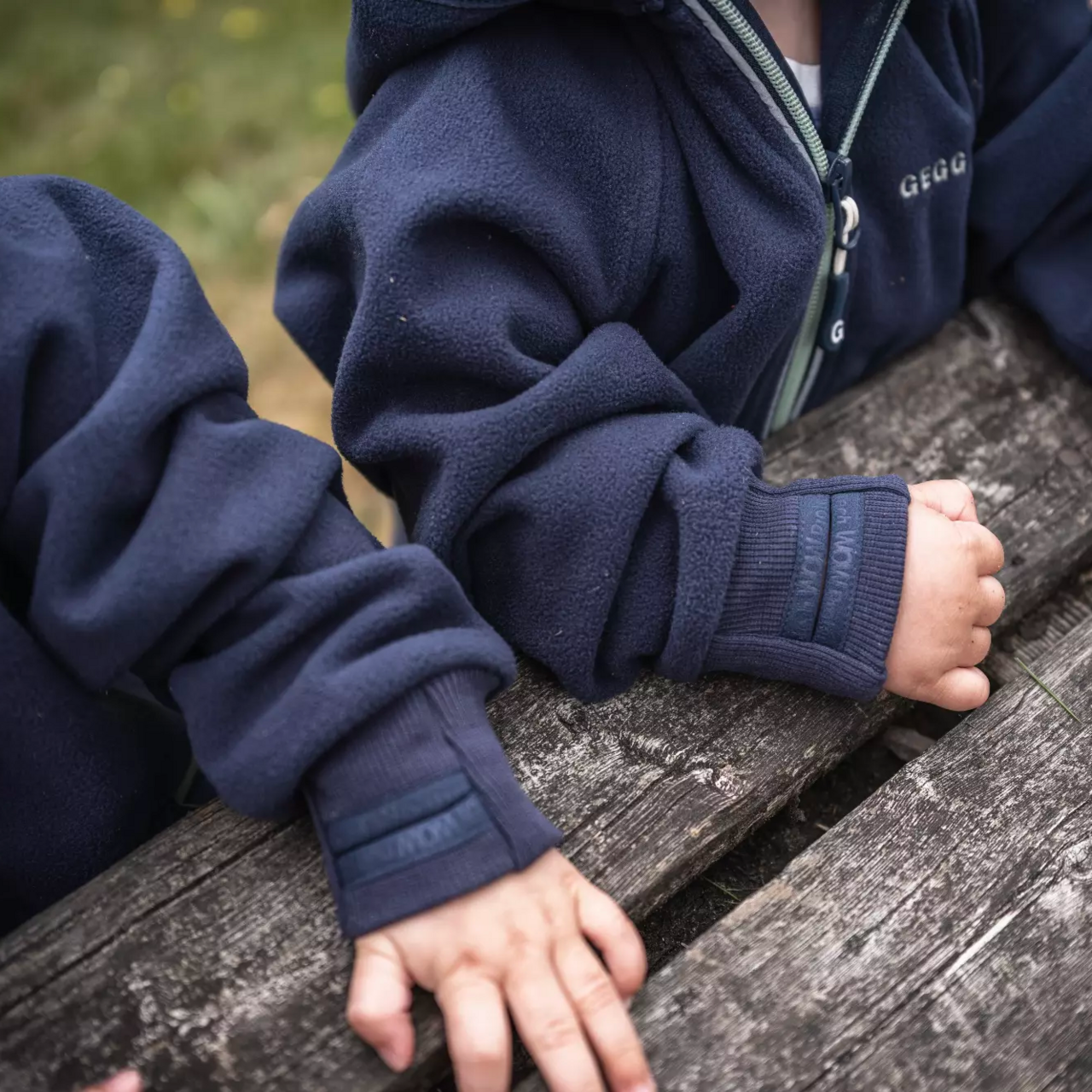 Wind fleece jacket Navy