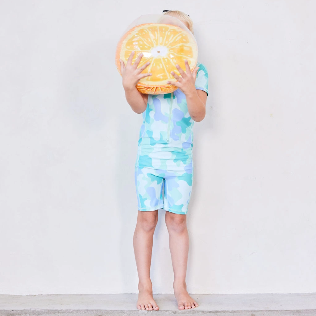 UV-suit Cammo mint  122/128