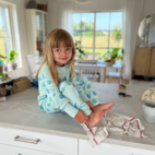 Bambu Tvådelad Pyjamas  Mint 110/116