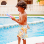 UV Swim shorts Tie dye yellow  86/92