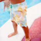 UV Swim shorts Tie dye yellow  86/92