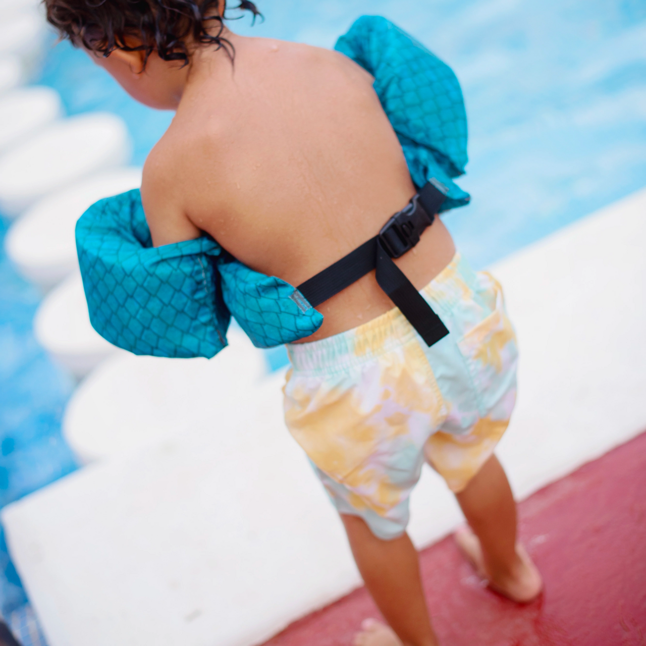 UV Swim shorts Tie dye yellow  86/92