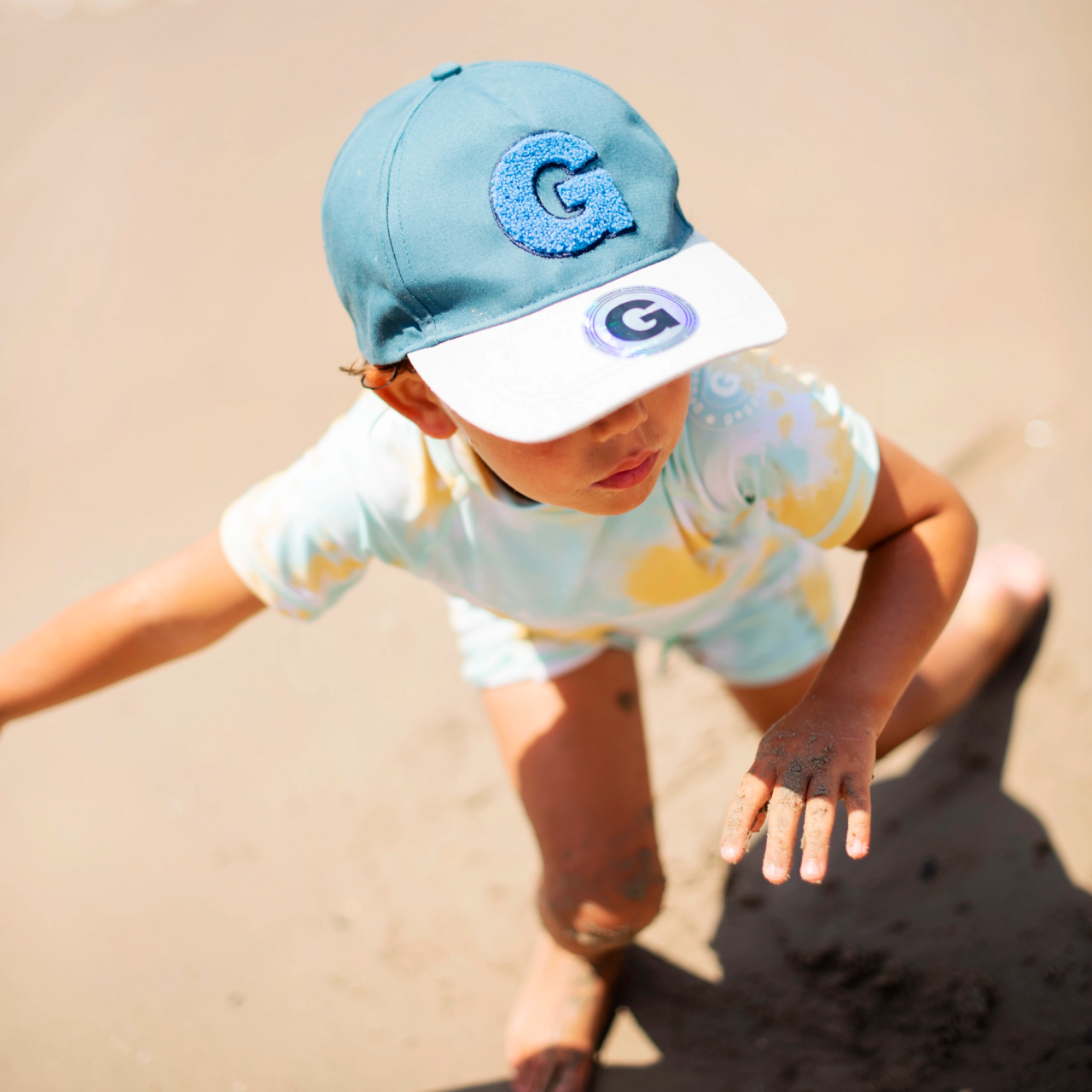 Baseball cap Terry G Turquoise  1-3y