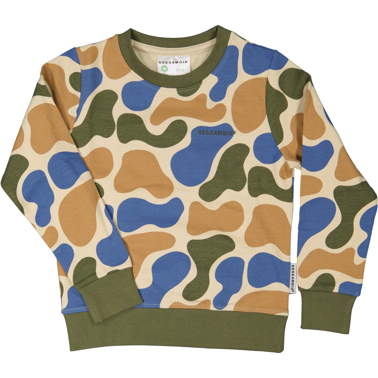 College crew neck Beige terazzo 98/104