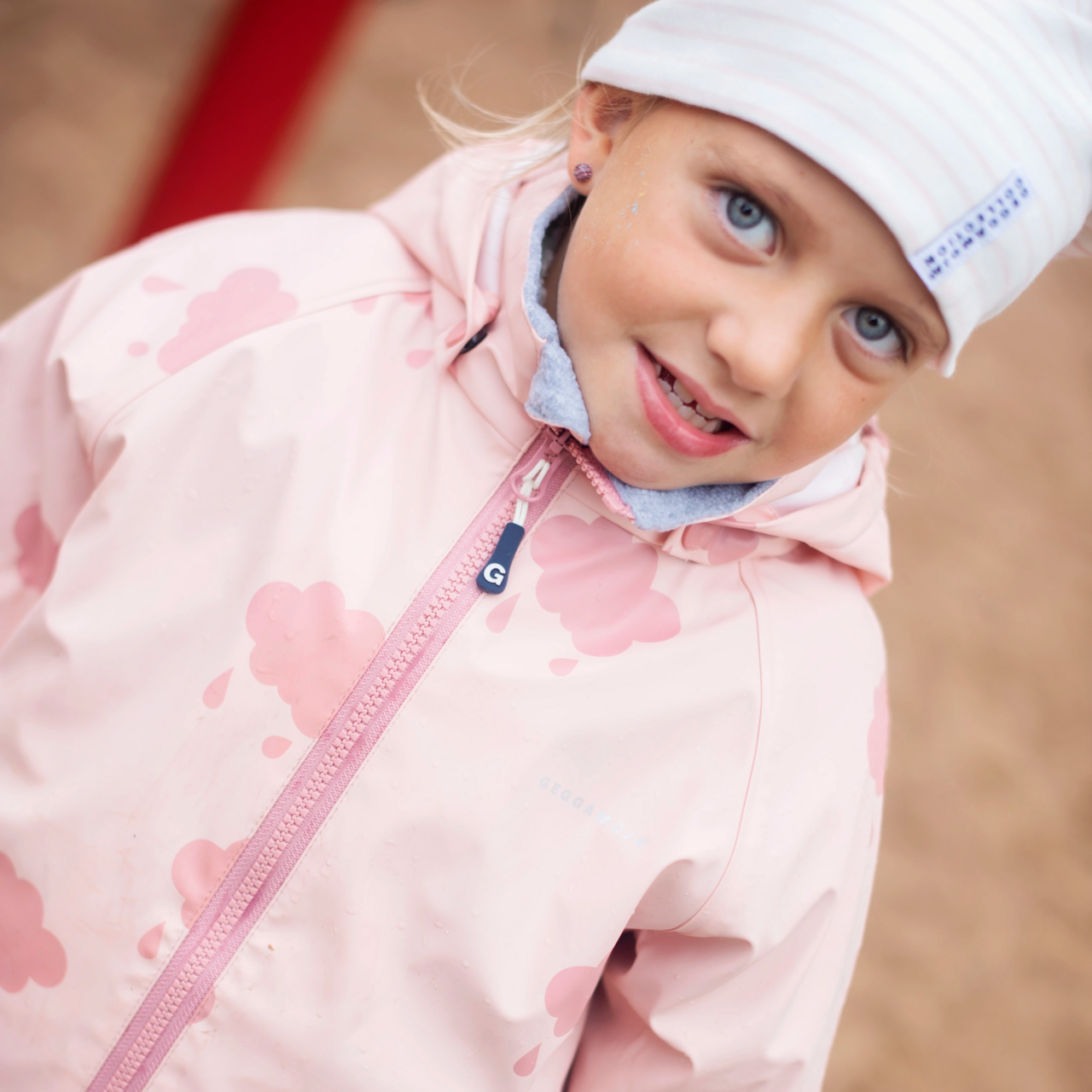 Pink deals rain gear